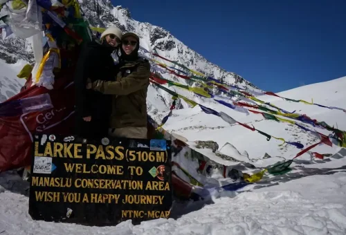 Manaslu Circuit Trek Larke pass
