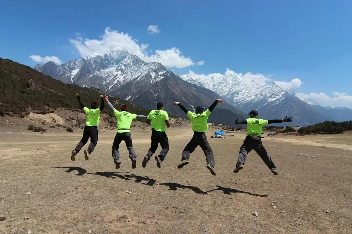 Island Peak Climbing group