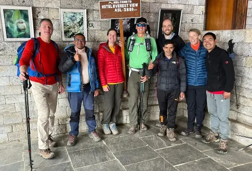 Everest Expenditure happy group