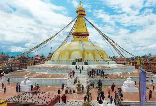 Kathmand- Bouddhanath stupa