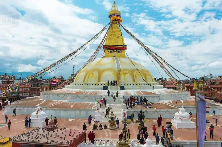 Kathmand  Bouddhanath Stupa