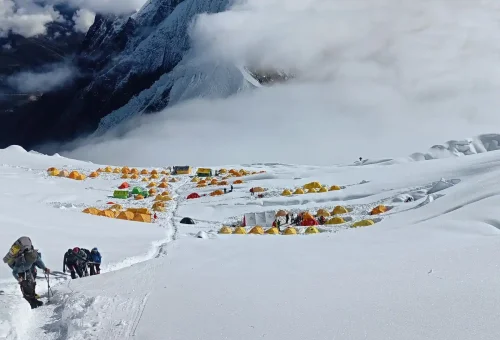 Manaslu Base camp