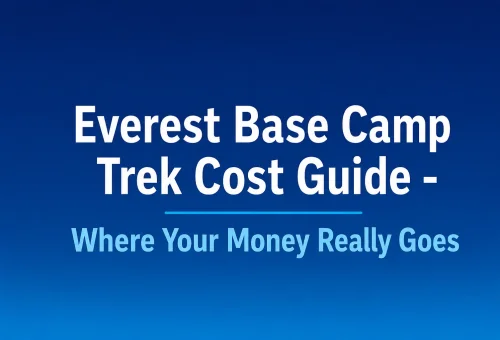 Everest Base Camp Trek Cost Guide