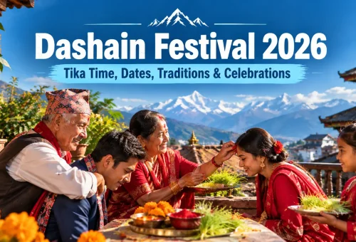 Dashain Festival 2026 - Tika Time, Dates, Traditions & Celebrations