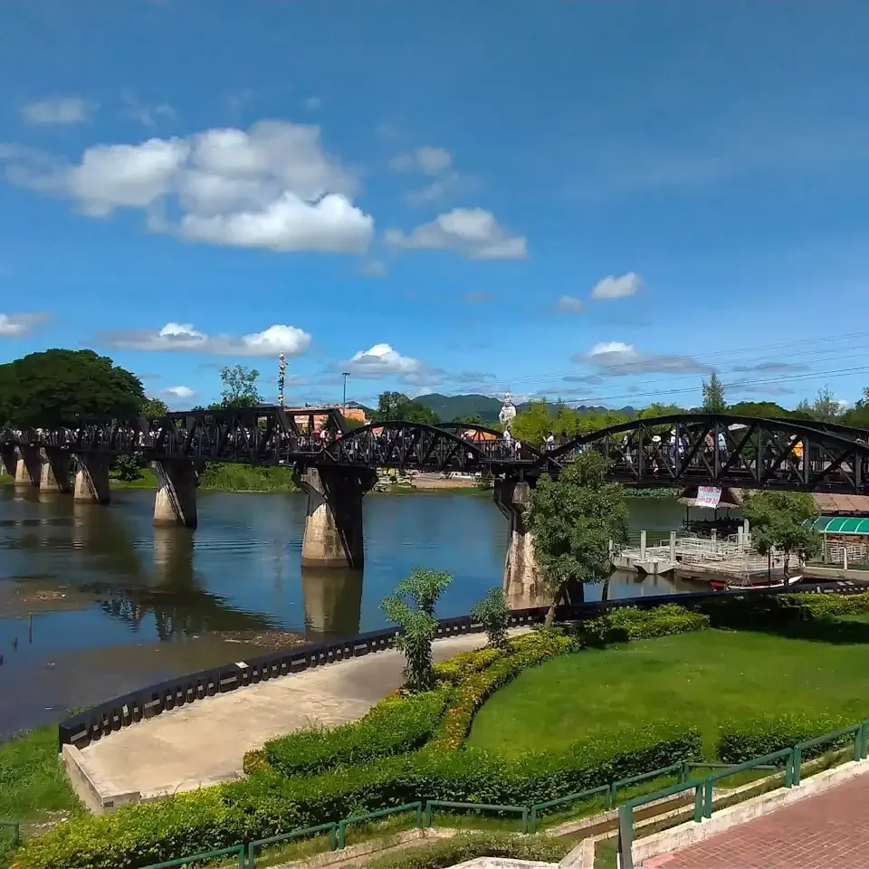 bridge over the river kwai kanchanaburi thailand